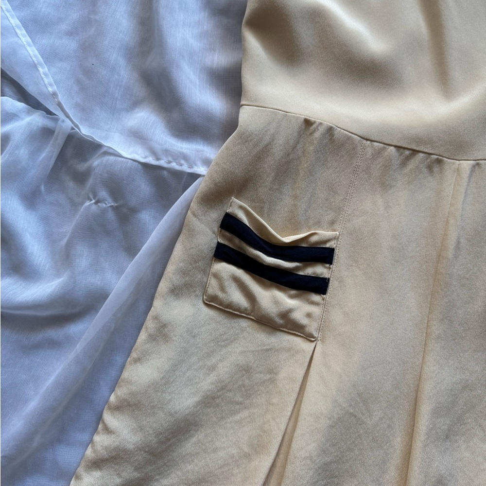 Betsey Johnson Vintage Silk Sailor Romper - Picture 5 of 9